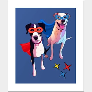 Super Hero Dogs Posters and Art